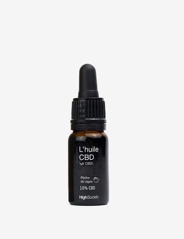 🎁 10% CBD Broad Spectrum-olie - Wijnperzik (100% korting)