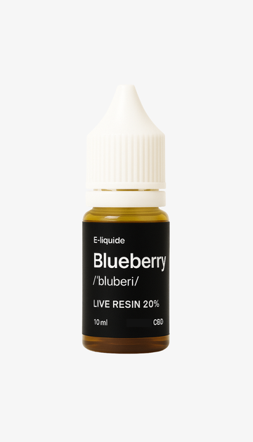E-liquid Blueberry 20% CBD