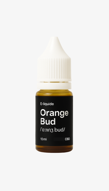🎁 E-liquid Orange Bud 20% CBD (100% korting)