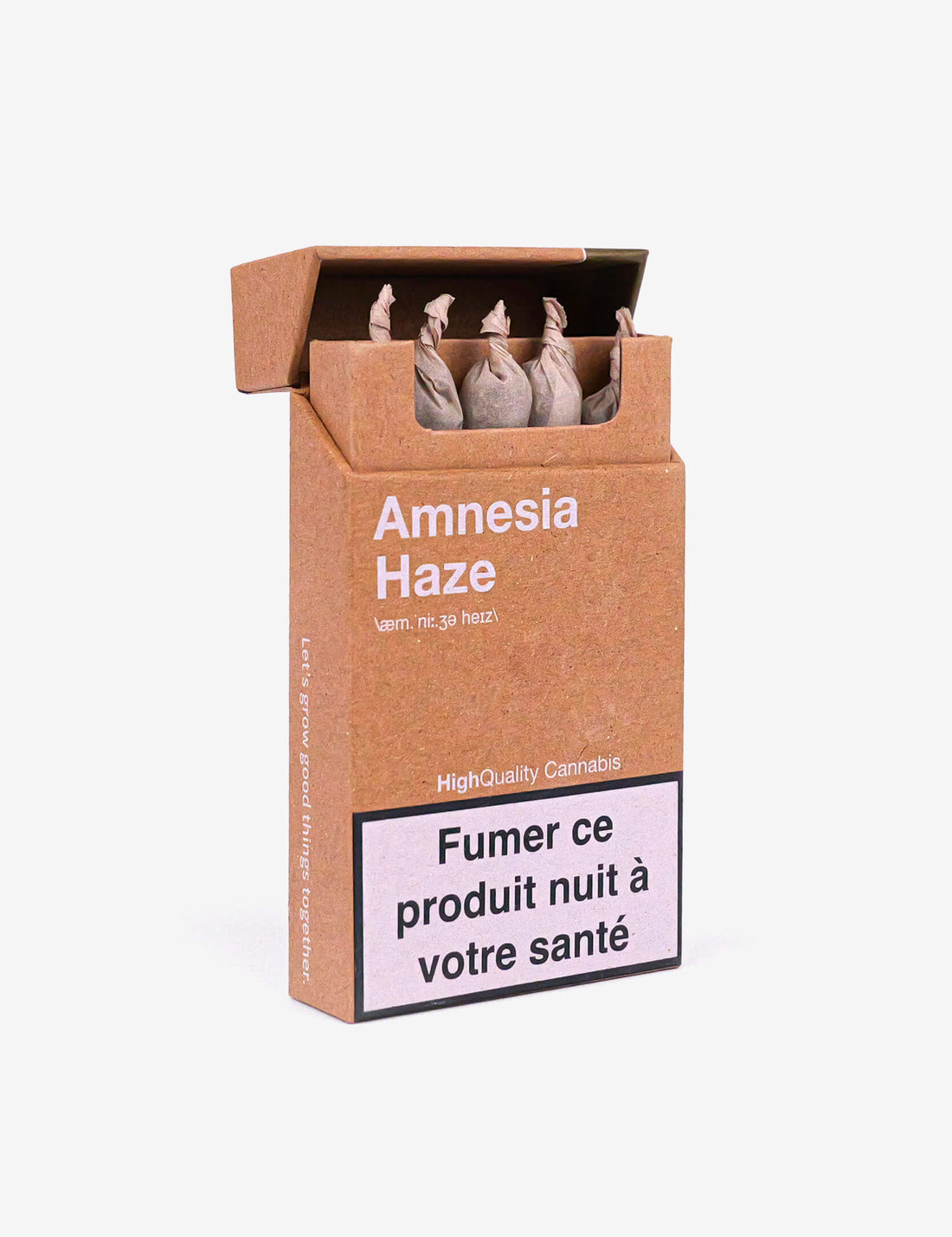 Pakket van 5 Amnesia Haze CBD Pre-Rolls